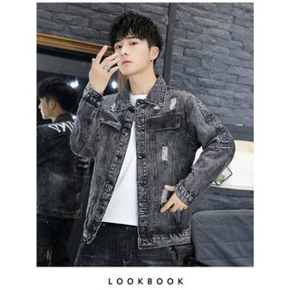 Áo Khoác Jean Nam Chất Bò Cao Cấp DR17DT Phong Cách Hàn Quốc