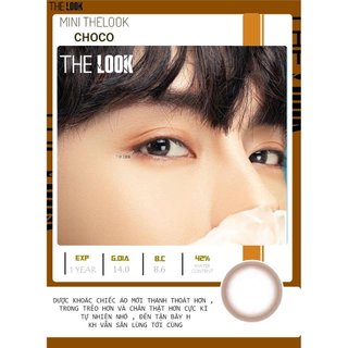 KÍNH ÁP TRÒNG MINI THELOOK ULTRA CHOCO & BLACK PREMIUM