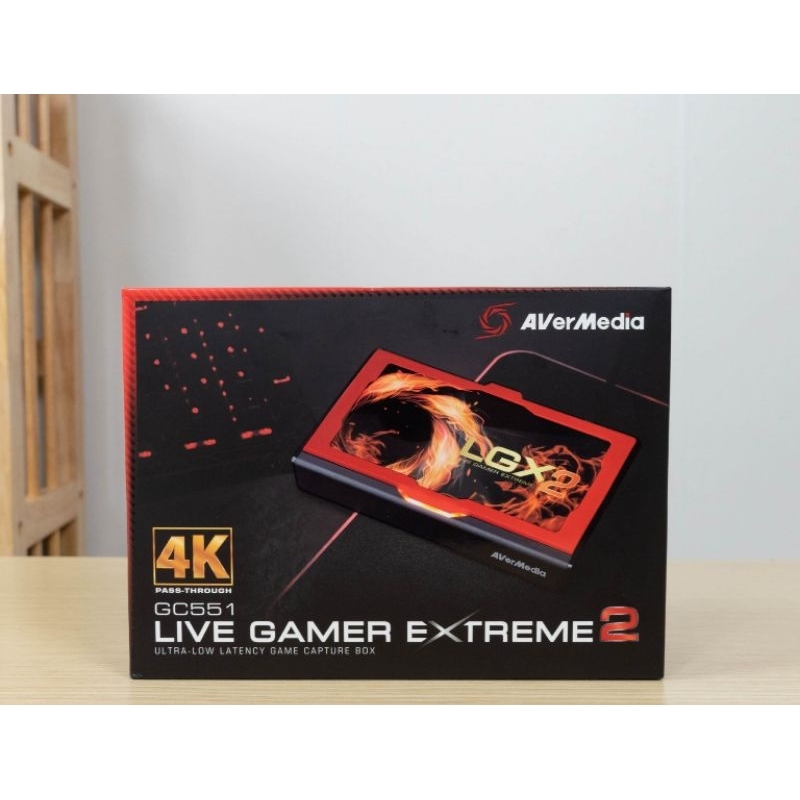 Capture Card AVerMedia Live Gamer Extreme 2 GC551 (4K | 60FPS | Pass-Through)