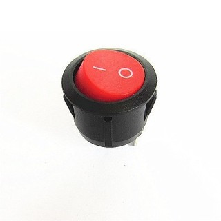 [V.A.K] Set 5 cái Công tắc bập bênh tròn 20mm KCD1 6A-250v(3 chân không đèn báo)