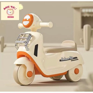  Xe chòi chân vespa mẫu mới có đèn nhạc và cốp xe dành cho bé 