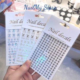 Sticker dán móng, sticker nail, miếng dán móng tay 3D nail sticker
