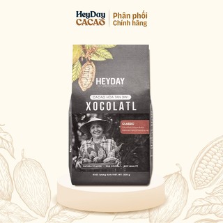 Bột cacao sữa 3in1 Xocolatl túi 200g - Gu truyền thống Classic - Đậm đà vị cacao nguyên chất, thơm béo vị sữa