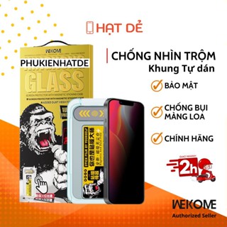  Kính Cường Lực iphone Khung Tự Dán Chống Nhìn Trộm Ngăn Bụi Loa X XR XS Max 11 12 13 14 15 16 Pro Plus Pro Max 
