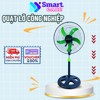 Quạt Lỡ Công Nghiệp Natifan B-401 3 Tốc Độ Gió Êm Ái Cực Mát, Thiết Kế Dạng Đứng Lỡ - SMARTCARE