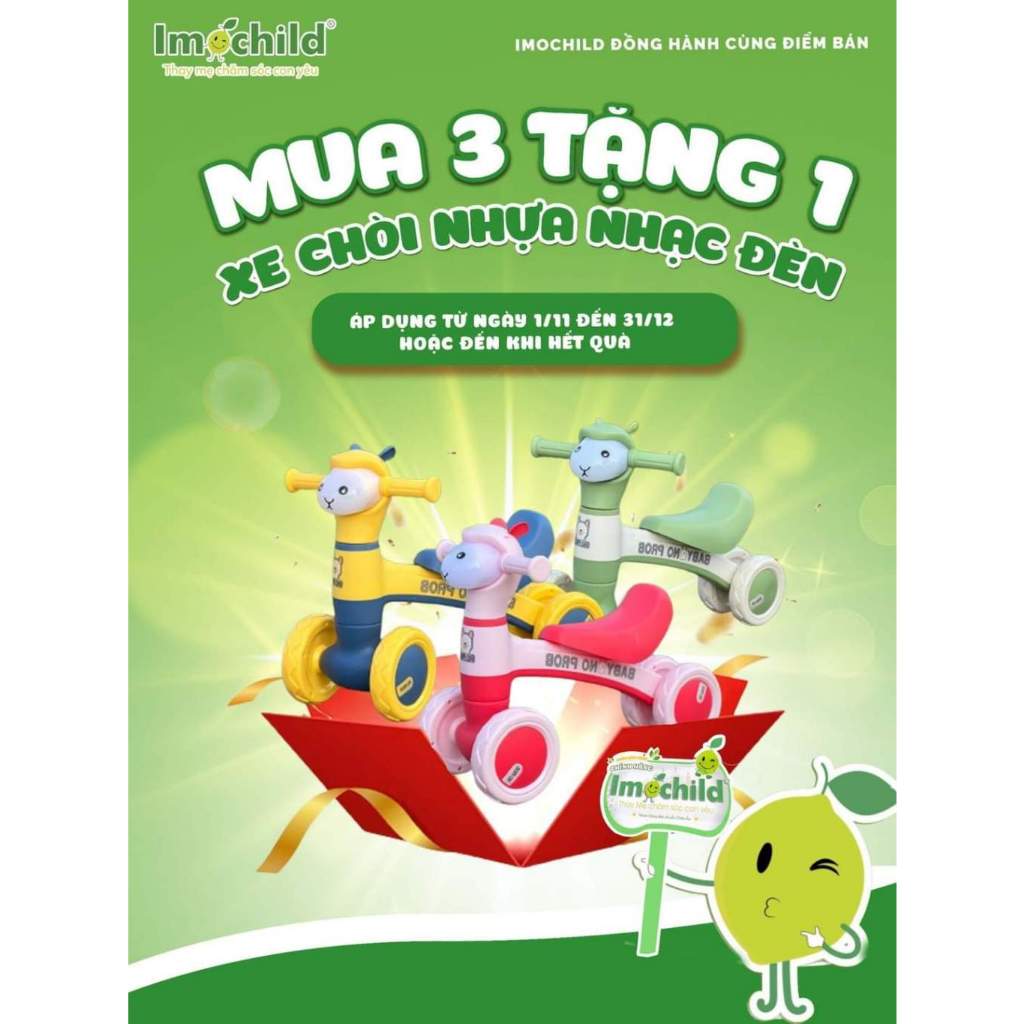 [Quà tặng] Quà tặng Imochild cho bé