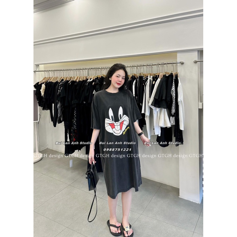 VÁY LOANG MICKEY COTTON SUÔNG