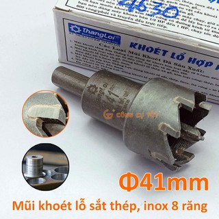 Mũi khoét lỗ sắt, thép, inox răng hợp kim Thắng Lợi cỡ 12-61mm hàng chính hãng