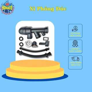 Xi phông chậu rửa bát bộ xả chậu rửa chén ống thoát nước bồn rửa chén đôi và đơn