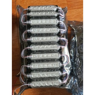 Led Hắt 6 Bóng nháy 7 màu, led modul siêu sáng 12V và 24V chống nước bán ngoài trời