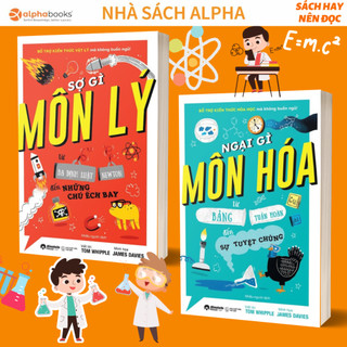 Lẻ/ combo sách: get ahead in… physics: sợ gì môn lý + get ahead in… chemistry: ngại gì môn hóa - alpha books