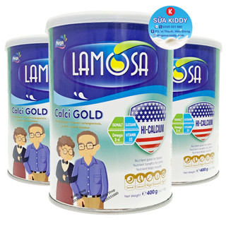Sữa bột lamosa calci gold bổ sung canxi cho mọi đối tượng, phòng ngừa loãng xương 400g