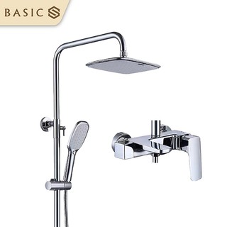 Sen Cây Tắm Nóng Lạnh Basic BW-84325 Công Nghệ Hiện Đại Cao Cấp, Lớp Mạ Chrome Sáng Bóng, Thiết Kế Đẹp Mắt