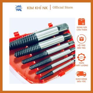 Bộ 6 đầu vặn tháo bulong ốc vít gãy toét trờn ren