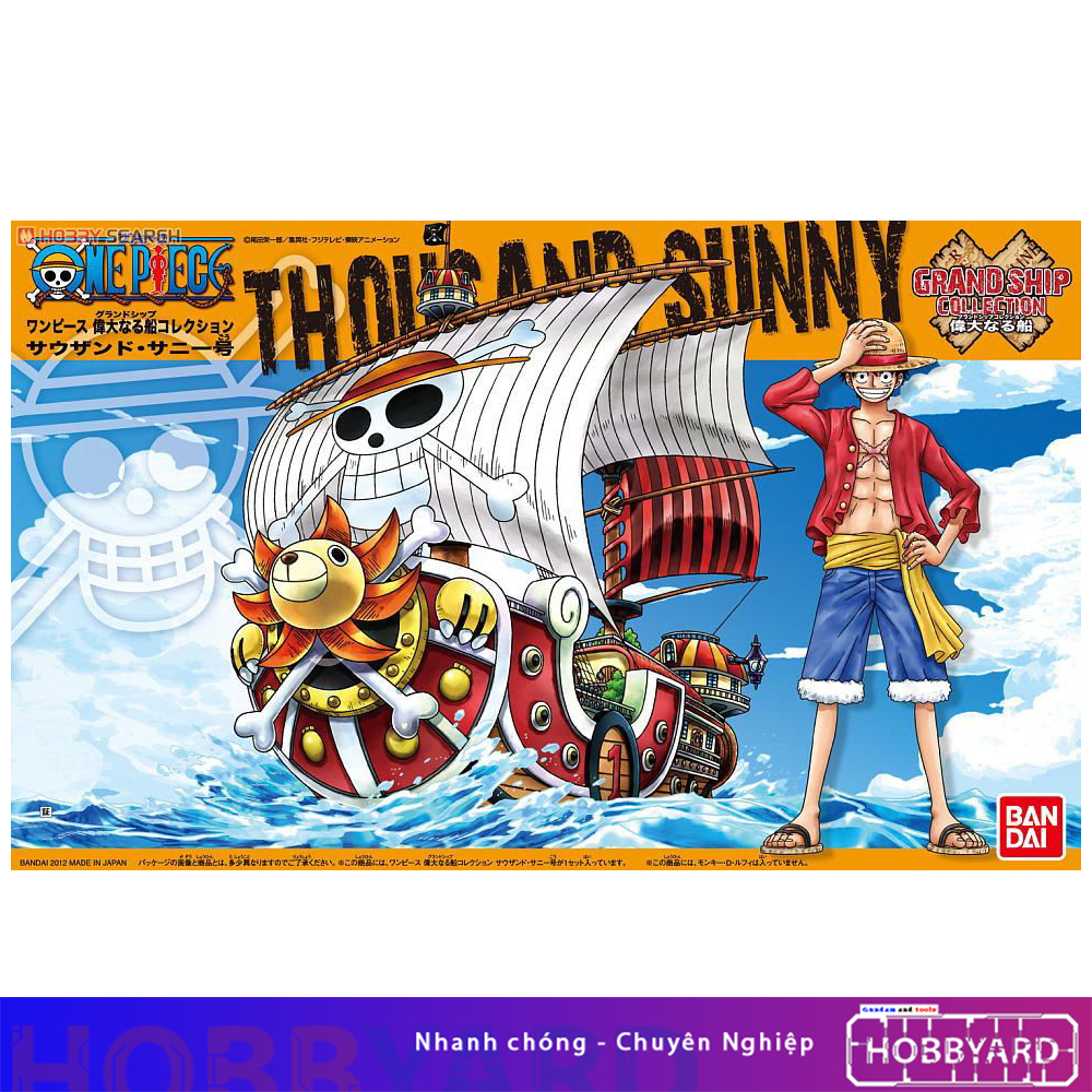 Mô hình lắp ráp Tàu One Piece Bandai
