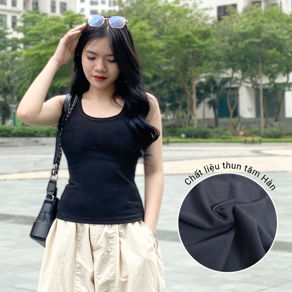 Áo thun ba lỗ thời trang phong cách chất thun tăm hàn thoáng mát thoải mái Gladimax - T868 | BigBuy360 - bigbuy360.vn