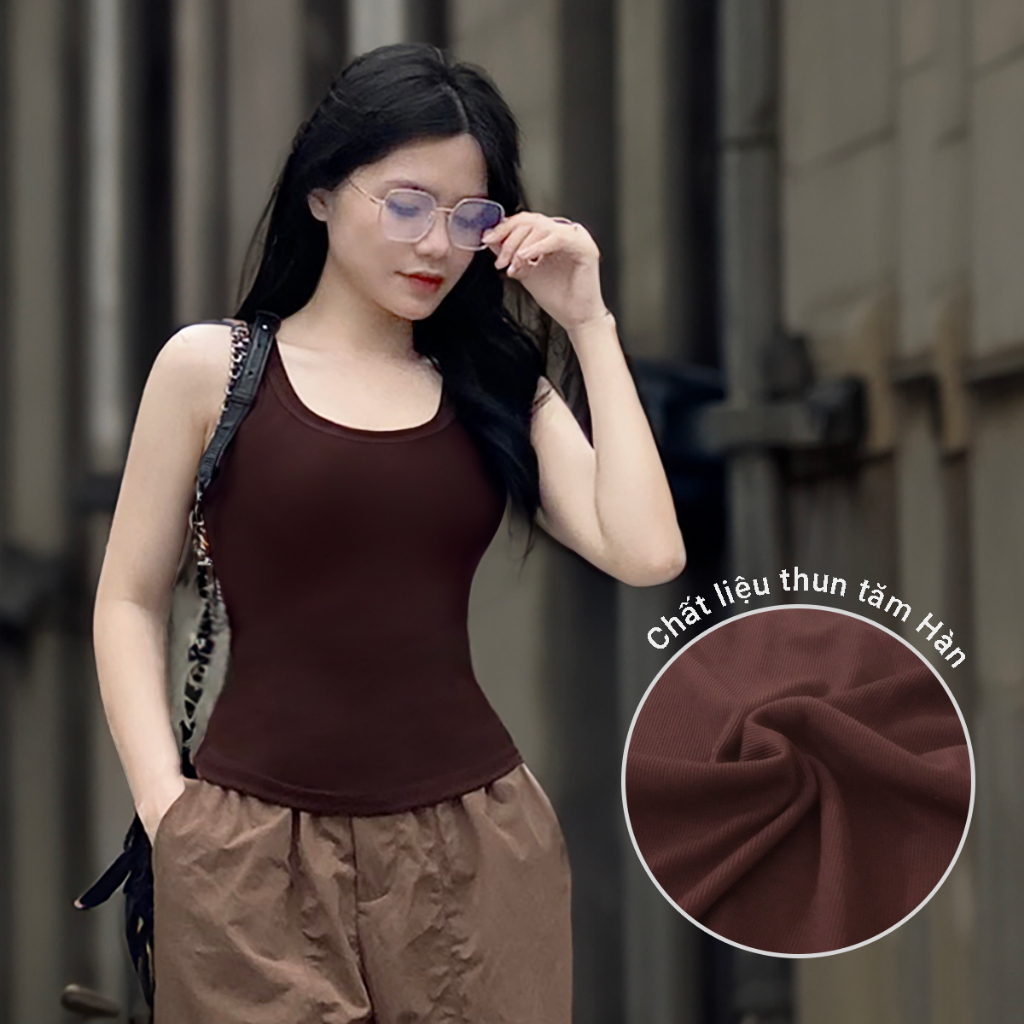 Áo thun ba lỗ thời trang phong cách chất thun tăm hàn thoáng mát thoải mái Gladimax - T868 | BigBuy360 - bigbuy360.vn