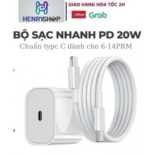 Bộ Củ Cáp Sạc Nhanh 20W An Toàn Ổn Định- Bảo Vệ Thiết Bị- Không Nóng Máy- Có Chống Nổ