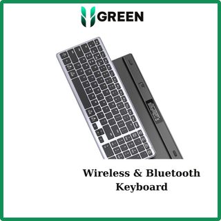 Wireless Ultra Slim Wireless & Bluetooth Keyboard Ugreen 15258