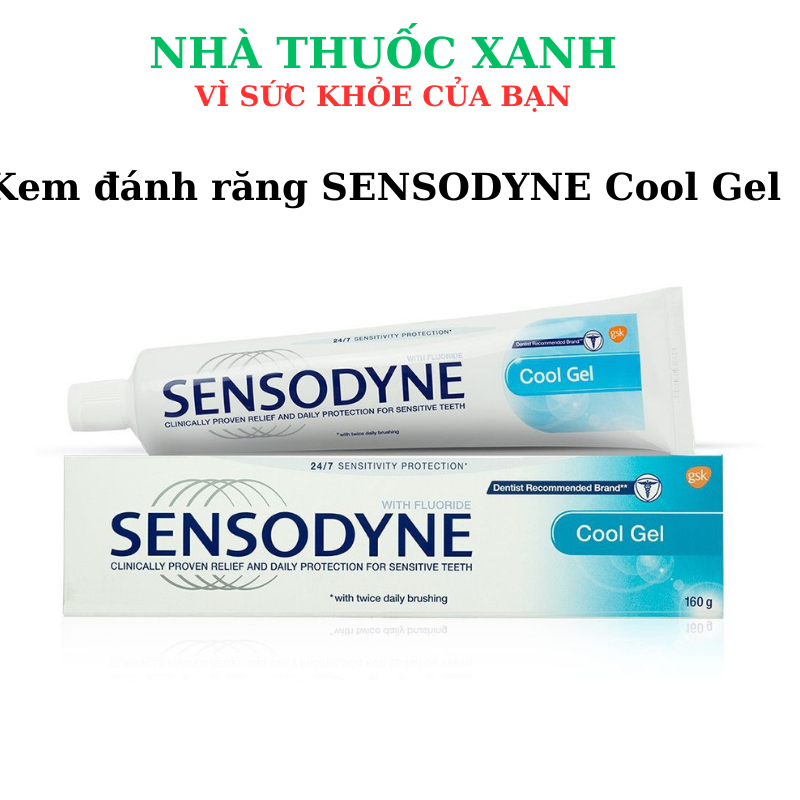 [CHÍNH HÃNG] KEM ĐÁNH RĂNG SENSODYNE COOL GEL THÁI LAN