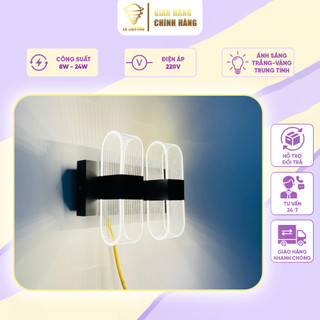 Đèn LED Gắn Tường Retro DT276 EG Lighting Decor - Đèn Decor Trang Trí Trong Nhà, Cầu Thang, Hành Lang 3 Chế Độ Ánh Sáng