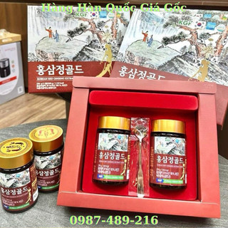 Cao hồng sâm cao cấp kgf 100%hàn quốc, hộp 2 lọ x 250gr