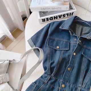 ĐẦM SƠ MI JEANS