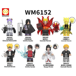 Minifigure Naruto Đồ Chơi Lắp Ráp Minifigure Các Nhân Vật Truyện Tranh Naruto Shipuden