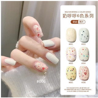 Sơn gel nhũ cốc phong cách Hàn quốc