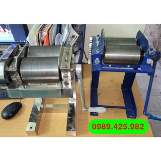 Máy cắt bì heo luộc,Máy thái bì quay tay chân thép và Inox