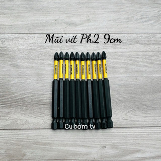 Combo 10 mũi vít Ph2 9cm có từ