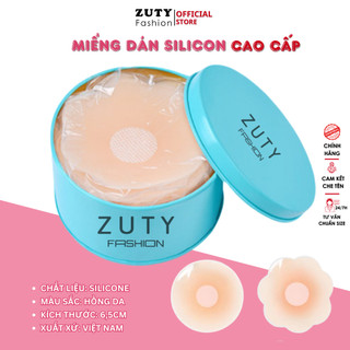 Miếng dán ngực silicon chống lộ thoáng mát hình hoa hình tròn ZUTY Sự tự tin và thoải mái 999