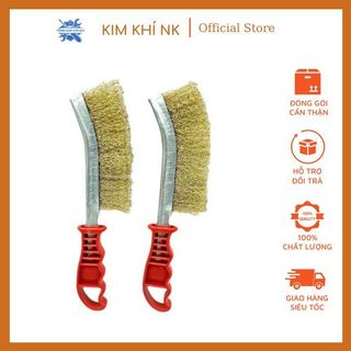 (GIÁ TỐT) Bàn chải đánh rỉ sắt - cán đỏ loại CDR CD