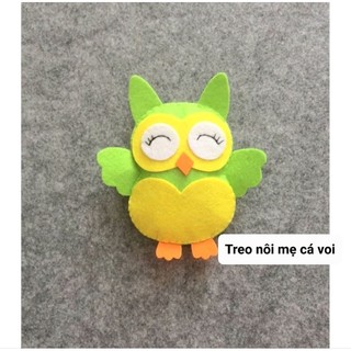 Con vật Handmade vải nỉ treo nôi gắn cũi đồng giá 30k tha hồ lựa