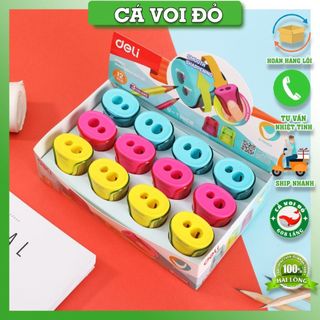 Gọt chì Deli-Thông minh siêu sắc không rơi bụi- gọt deli R011