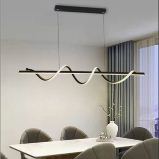 Đèn thả trang trí hiện đại BEE 120cm hình xoắn bằng kim loại hiện sang trọng độc đáo