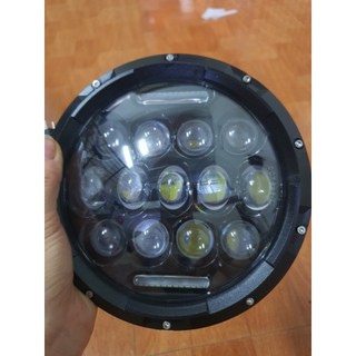 Bi 13 mắt siêu sáng chân h4 - đèn pha ôtô led 13 mắt, ánh sáng chân thực h4