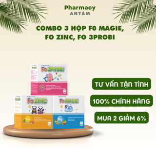 Vitamin Tổng Hợp FoMagie, Fo3Probi, FozinC Hỗ Trợ Tăng Sức Đề Kháng Cho Trẻ, Giúp Trẻ Lớn Nhanh, An Toàn cho Trẻ