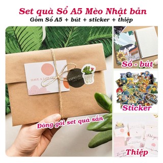 Set quà tặng học sinh quà tốt nghiệp combo quà tặng sinh nhật  phong cách vintage sang trọng và ý nghĩa