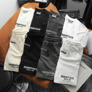 Bộ (set) quần áo Essentials Basic chất vải cao cấp không xù lông