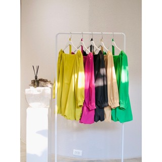 Cotton Guu | Đầm Sơ Mi Form Bí Thô Ướt