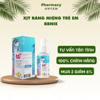 Xịt Phòng Sâu Răng Bổ Sung Fluor Giúp Răng Chắc Khỏe BBnie chai 30gr