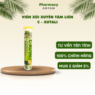 Viên Sủi giảm ho long đờm C -Xutali, Xuyên Tâm Liên Fobe Tuýp 20 Viên