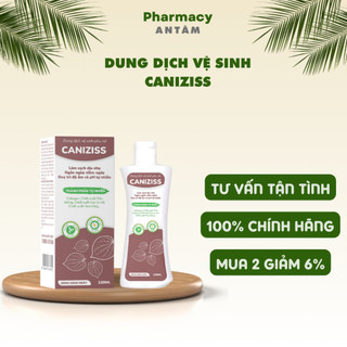 Dung Dịch Vệ Sinh Lá Trầu Không Caniziss Santafa Giúp Làm Sạch Nhẹ Nhàng, Duy Trì Độ Ẩm Và PH Tự Nhiên Chai 120ml