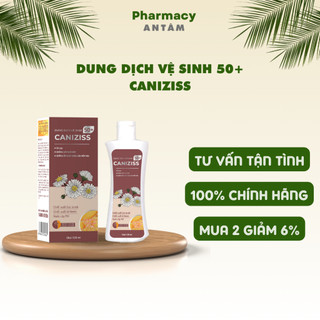 Dung Dịch Vệ Sinh Dành Cho Phụ Nữ 50+ Làm Sạch, Không Gây Khô Rát, Khử Mùi, Hạn Chế Viêm Nhiễm Caniziss chai 120ml