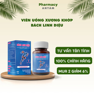 Viên Uống Hỗ Trợ Giảm Thoái Hóa Tăng Dịch Khớp Cải Thiện Vận Động Bách Linh Diệu Santafa Lọ 30 Viên