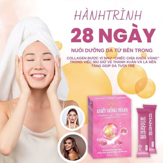 Collagen Truyền Trắng Khiết Hồng Nhan hỗ trợ mờ nám, sạm tàn nhang