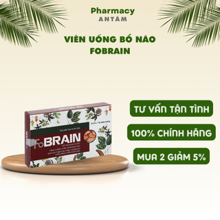 Viên uống FOBRAIN FOBELIFE Giảm Rối Loạn Tiền Đình, Tăng Cường Tuần Hoàn Máu Não (Hộp 20/ viên)