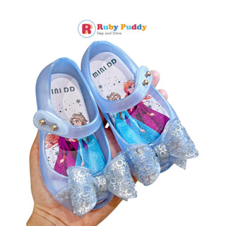 Giày Nhựa Thơm Bé Gái Công Chúa Elsa Mini DD Dành Cho Bé Từ 1-8 Tuổi RUBY PUDDY MS08