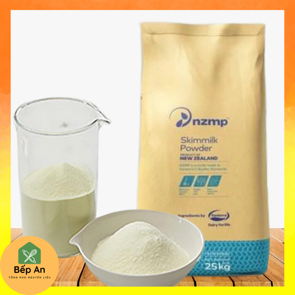 (GIÁ TỐT NHẤT) Sữa bột tách béo ( Sữa bột gầy skimmilk power NZMP) - 1KG